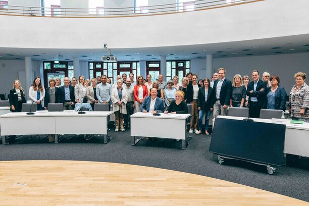 Heute wurden im Kreishaus in Bergheim die neuen Kooperationsvereinbarungen für das Schuljahr 2024/2025 unterzeichnet.